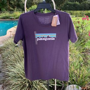 Patagonia women purple shirt
